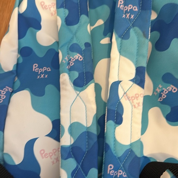 Hunter Peppa Pig Backpack Toddler Kids Muddy Puddles Small Blue Book Bag 13.5x10 - Picture 6 of 7